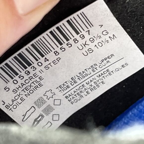 Clarks Mens Size US 10.5 Shacre II Step Black Casual Moccasin Shoes Lace Up NEW - Picture 9 of 11